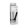 Anal Fantasy Collection Double Trouble 6 in. Dual-Entry Strap-On Dildo Black