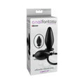 Anal Fantasy Collection Inflatable Silicone Plug Black
