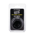 Rock Solid Convex Black C Ring in a Clamshell
