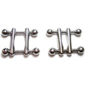 Rouge Ball End Nipple Clamps