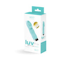 VeDO Luvplus Rechargeable Vibe - Tease Me Turquoise