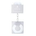 Ouch! Pleasure Furry Handcuffs With Quick-Release White