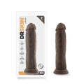 Dr. Skin Realistic 9 in. Dildo Brown