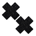 Neva Nude Pasty X Factor Glitter Black