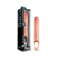 Performance Plus 10 in. Silicone Cock Sheath Penis Extender Sling Beige