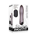 Evolved Travel-Gasm Rechargeable Metal Bullet Vibrator With Carrying Case Gunmetal