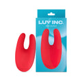Luv Inc Bu89 Mini Bunny Rechargeable Silicone Vibrator Red
