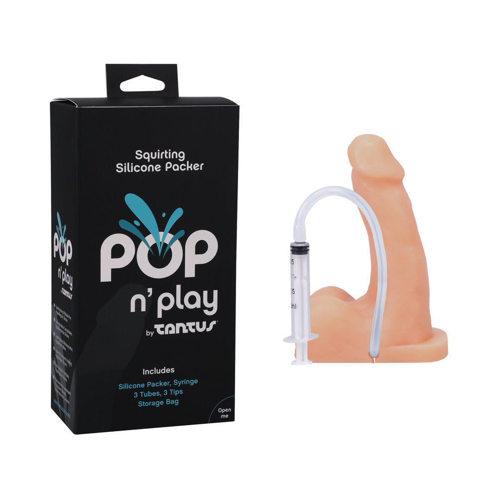 Tantus POP n' Play Squirting Packer Cream