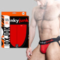 Oxballs Oxjok Hunker Comfy-Pouch Slider-Strap Jock Red Hot S