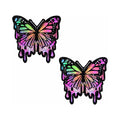 Pastease Butterfly Melt Trippy Glitter Rainbow Nipple Pasties