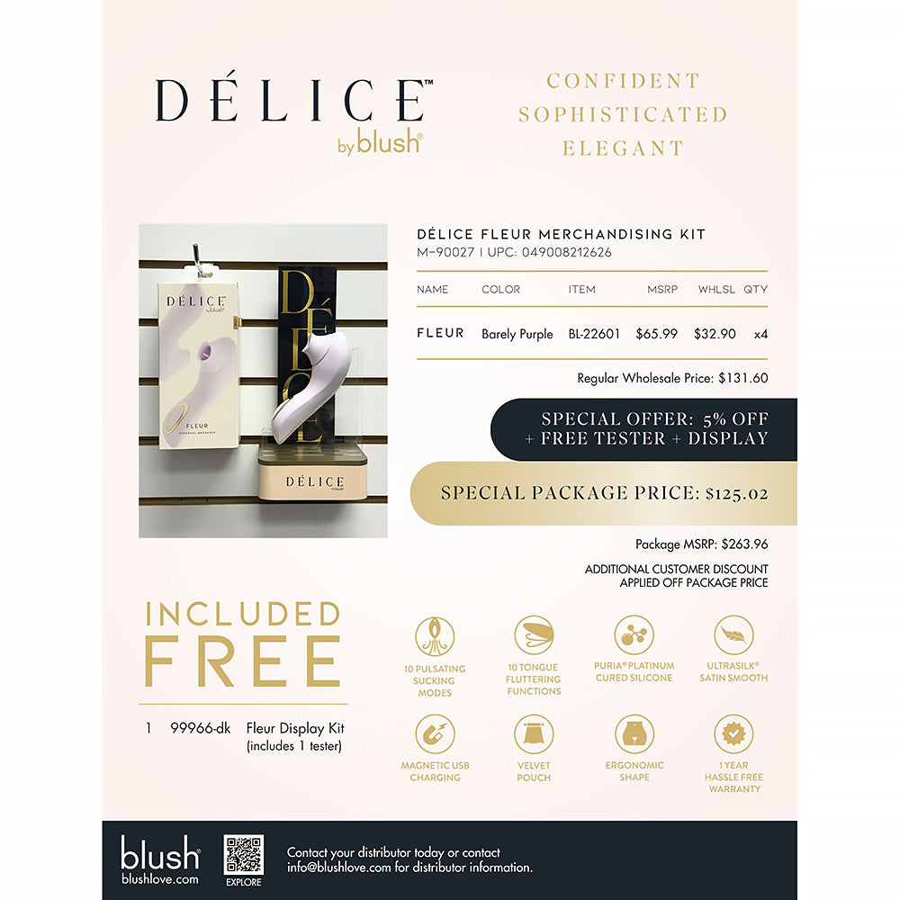 Delice Fleur Merchandising Kit