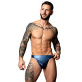 Male Power Liquid Onyx 2.0 Thong Blue L/XL