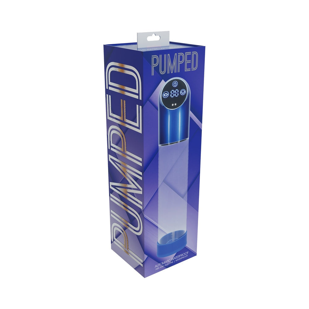 PUMPED Automatic Waterproof Metal Blue