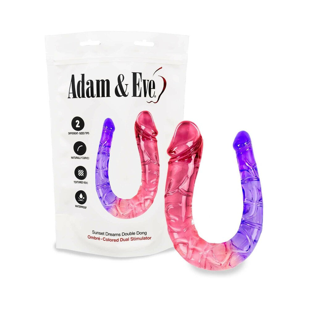 Adam & Eve Sunset Dreams Double Dong