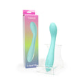 Spectrum Essentials Rechargeable Silicone G-Spot Vibrator Blue