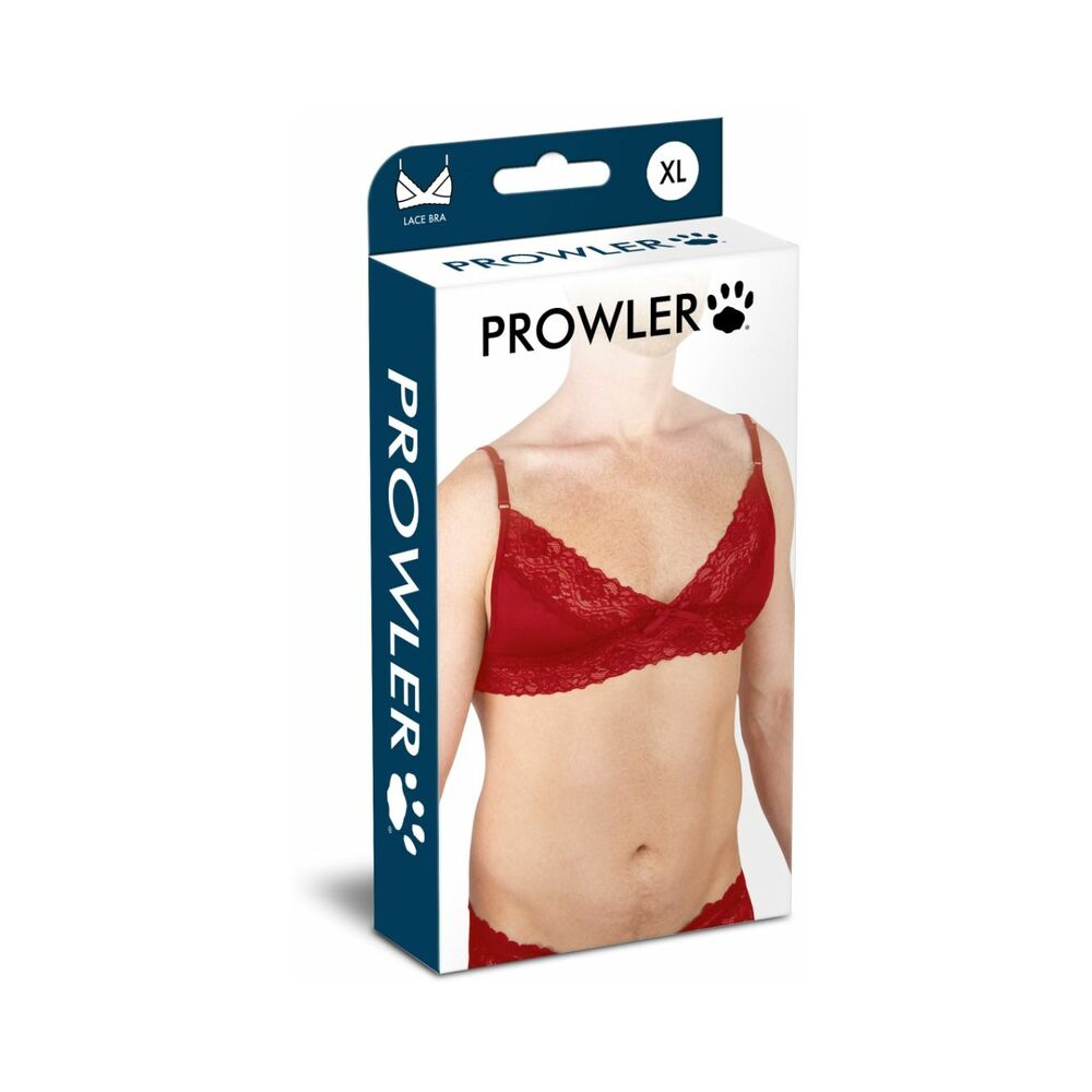Prowler Lace Bra Red XL