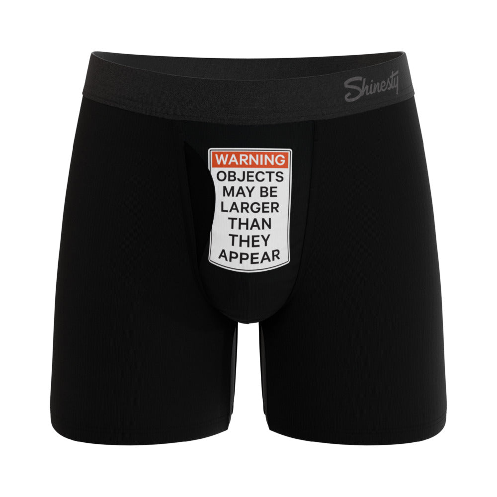 Shinesty The Rear View Size Warning Ball Hammock Pouch Underwear S