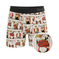 Shinesty The Bottomless Blackjack Vintage Playing Cards Ball Hammock Pouch Underwear with Fly 2XL