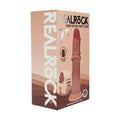 Realrock Sliding Skin Dual Density Silicone Dildo 7 in. Tan