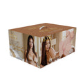 Xkin Bodyforms Aveline Luxe Dual Entry Vibrating Masturbator Beige