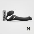 Strap-On-Me Multi Orgasm Bendable Strapless Strap-On Black Medium